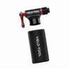 Velo-Tool™ CO2 Inflator Bike Pump–Premium Black/Silver, Quick & Lightweight +