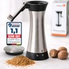 TOPANBIETER 999 Nutmeg Mill Spice Mill Nutmeg Grinder Stainless Steel