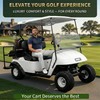SugarFox 4PCS Golf Cart Seat Covers - Staple-Free Easy Install
