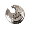 HMF 3502-09 Discus Padlock, 4 Digits Combination Lock, Outdoor, 7