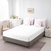 Feelyou Pink Ballet Full Size - 7 Pieces Bed in