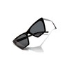 HAWKERS FLUSH Sunglasses for Men and Women, Black polarised