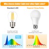 Neporal Amber Light Bulbs 9W, Soft Warm Sleep Light Bulbs