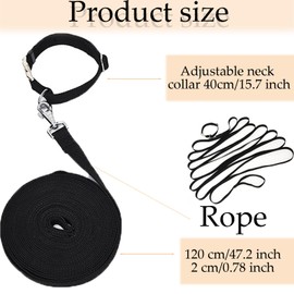 Dog Collar with Safety Metal Buckle, Black Pet Collar Dog Gift for Girls or Boys Dogs, Suitable for Female or Male Small, Medium and Large Dogs