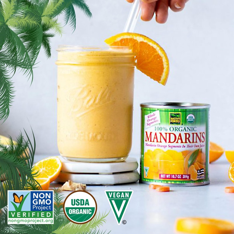 Native Forest Organic Mandarin Oranges - Mandarin Oranges Canned, Organic