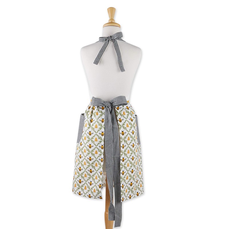 DII Women's Spring & Summer Apron Collection Adjustable, Two Large