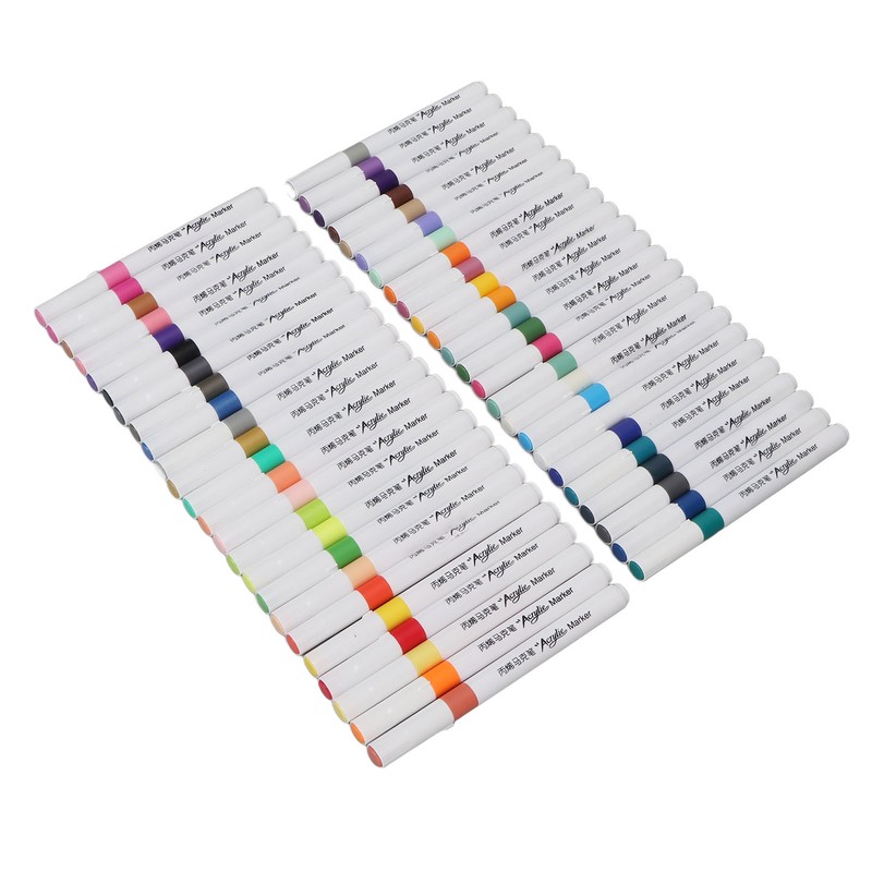 Acrylic Paint Markers Water Based Ink Waterproof High Coverage Paint