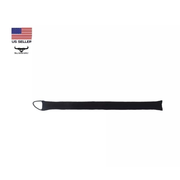 Home Weavers Inc. Draft Blocker Suede Black Decorative 36" Door