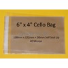 celloexpress 6" x 4" Photograph Cellophane Display Bags Self Seal