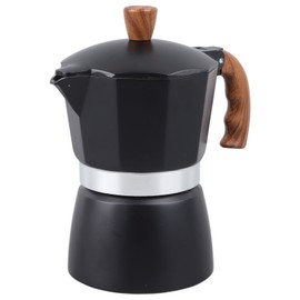 Portable Moka Pot 150ml Excellent Filtering Aluminum Alloy Plastic Italian Coffee Maker for Coffee Making