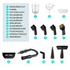 Redhut Pressurized Handheld Multi-Surface Natural Steam Cleaner with 12 pcs
