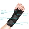 Aluminum Splint Carpal Tunnel Wrist Brace Protective Support Breathable Sprain