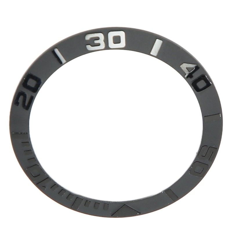 Watch Bezel Insert 38mm Ceramic Embossed Digit Watch Bezel Ring