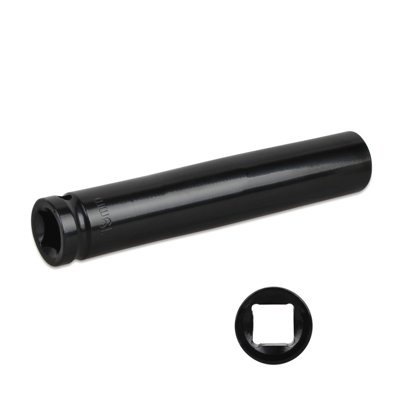 1-Pack 1/2" Drive 3/4" (19MM) Extra Deep Socket Tool -