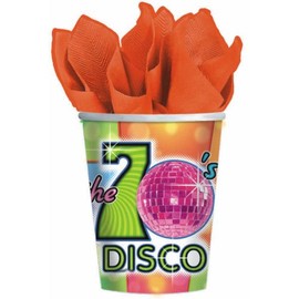 Flashback Fever 9oz Cups, 8ct