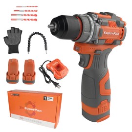 16v Cordless Drill 20+1 Torque Setting With Battery And Charger, 2 Variable Speed (0-500 Rpm Or 0-1850 Rpm), Built-In Led, Versatile Drills For Electric Drilling And Screwing