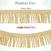 M METERXITY 12 Yards Curtain Fringes Fringe Trim, 2.2" Wide