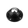 Meprotal Black 360 degree Caster Wheels Black ow Profile Swivel