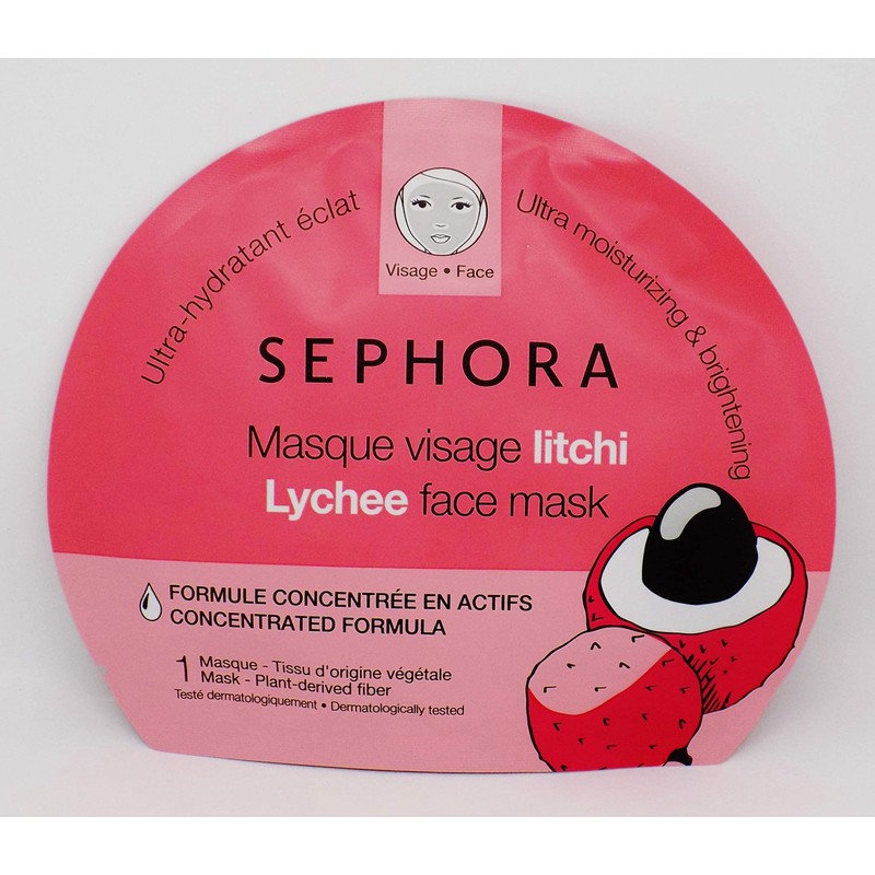 SEPHORA COLLECTION, Lychee Moisturising and Brightening Face Mask