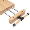 DOONARCES Woodworking Bench Vise, Portable Wood Vise Workbench, Hard Wood