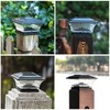 Solar Post Cap Lights Outdoor LED Lighting Deck Fence Cap