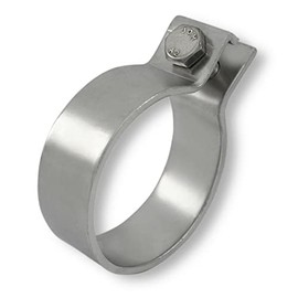 DIN Clamp Stainless Steel Solid Clamp Pipe Clamps from 30.2 - 124.5 mm (66.5 mm - 2.61 Inches)