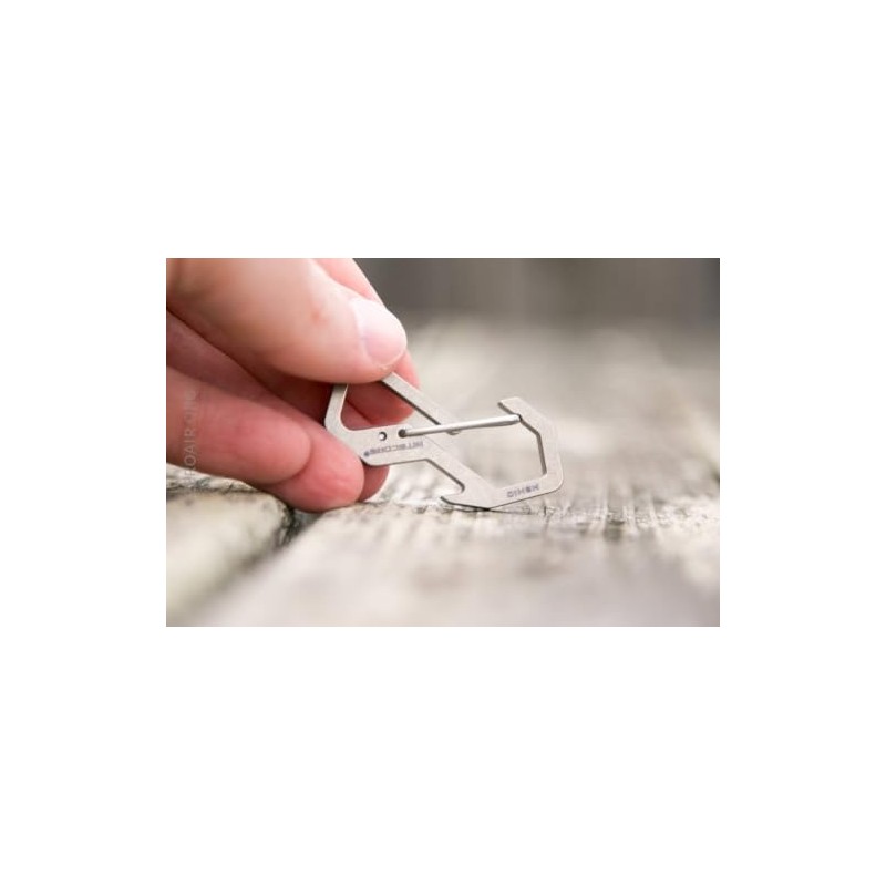 Nitecore Titanium Carabiner NSH10 Can also be used as a