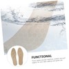 IWOWHERO 1 Pair Breathable Massaging Shoe Insoles Cuttable Comfort Inserts