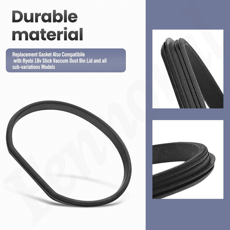 Fennoral Replacement Gasket Compatible with Ryobi ONE+ 18V Vaccum Dust