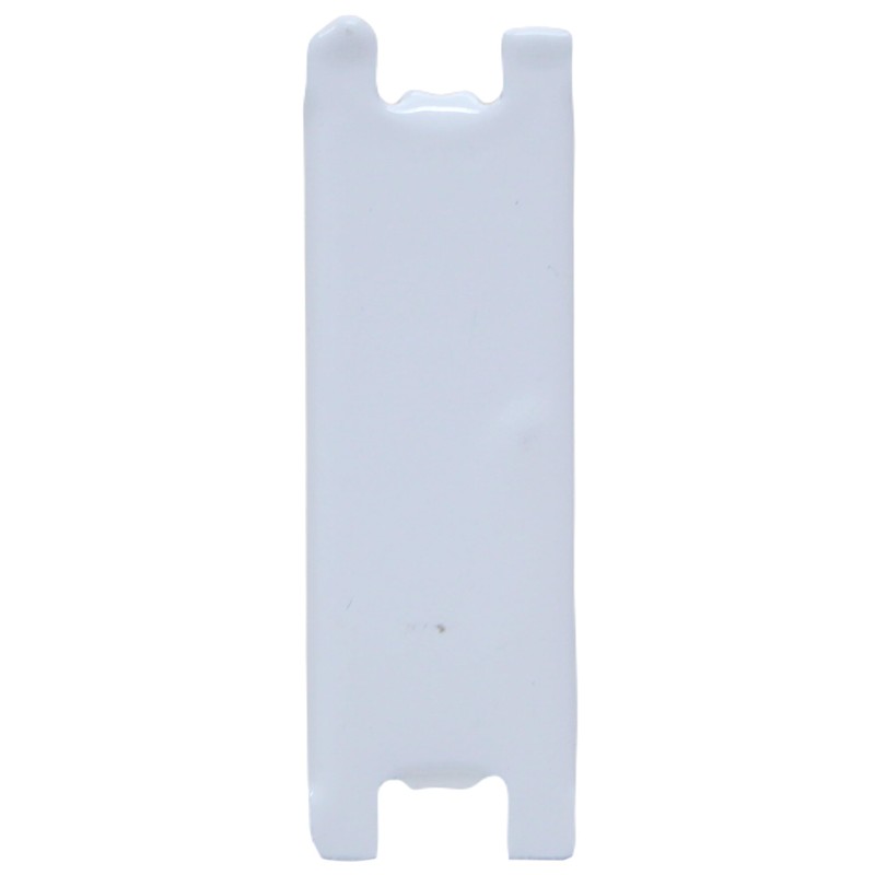 Metal Consumer Unit Blanks, White, Steel, Universal Fit, Single Module