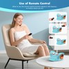 Neck Massager 2026, 4-in-1 Portable Traction Device with Heat &