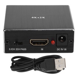 HD Multimedia Interface to HD Multimedia Interface Audio Converter 4K Audio Extractor
