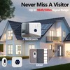 Wireless Doorbells, Waterproof Easy Install at 1,000ft Long Range with