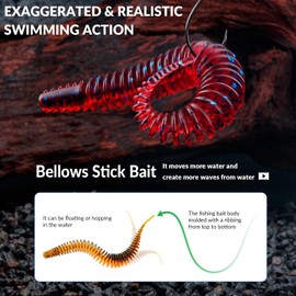 THKFISH Swimbaits for Bass Fishing,Soft Plastic Fishing Lures Shad Soft Bait for Bass Fishing Worms for Bass Trout Walleye 3.15'' *6pcs 3.94'' *5pcs