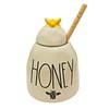 Rae Dunn HONEY Honey Pot - BEE - Ceramic -