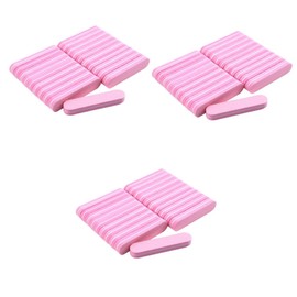 Minkissy 60pcs Mini Double Sided Nail Files Manicure Pedicure Tool for Nail Care Buffing Polishing Easy to Clean