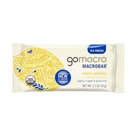 Gomacro Organic Lemon & Lemon Macrobar, 2.3 Oz