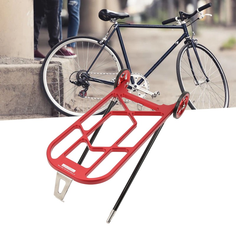 Folding Bike Rear Rack High Strength Aluminum Alloy Bicycle Luggage