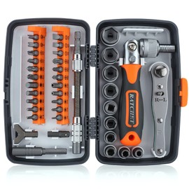 J&T Tool Screwdriver Set, Hex Screw Spanner, Special Features, Hex Screw, Cross Screw, -Type, Y-Type, U-Shape, US Shape, Rotation Direction Adjustment, Direction Bend, Extendable, Free Combination Screwdriver Set (38-in-1 Precision Screwdriver Set)