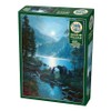 Cobble Hill 1000 Piece Puzzle - Bear Night - Sample