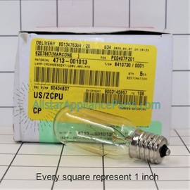 Allstar Appliance Parts 4713-001013 Microwave Light Bulb