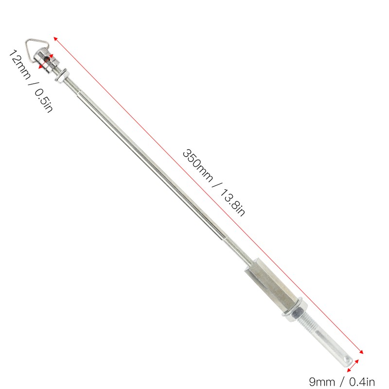 Banjo Pole Upright Silver Adjustable Portable Stand Musical Instrument Accessories