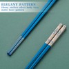 KALIONE Chopsticks, 1 Pair Reusable Metal Chopsticks, Travel Stainless Steel
