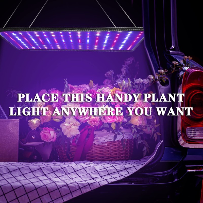 Grow Light for Indoor Plants - SERWING 200W LED Grow
