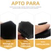 Set de 4 Cepillos Corporales de Silicona para Baño:Cepillo de