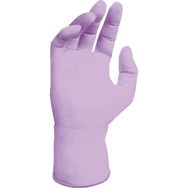 Halyard Health 52817 Purple Nitrile Exam Gloves, Small, Lavender, 250/Box