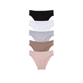 Victoria's Secret PINK Cotton Cheekster Panty Pack, Cheeky Panties for Women, Cotton Underwear, Hipster Panties, Ladies Underwear, Assorted (XS)