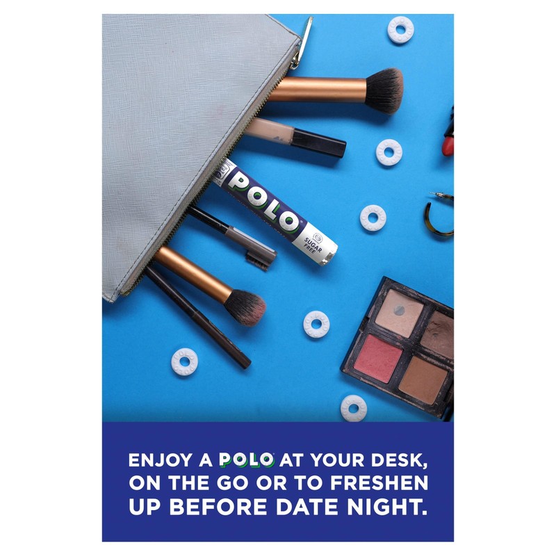 Polo Sugar Free Mint Tube Multipack, 4 x 33.4 g