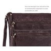 Wise Owl Accessories Real Leather Small Crossbody Handbags & Purses