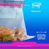 Ziploc Large Food Storage Bags, Grip 'n Seal Technology for